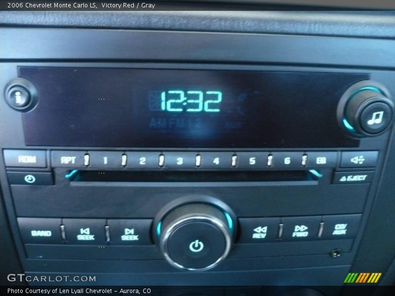 Victory Red / Gray 2006 Chevrolet Monte Carlo LS