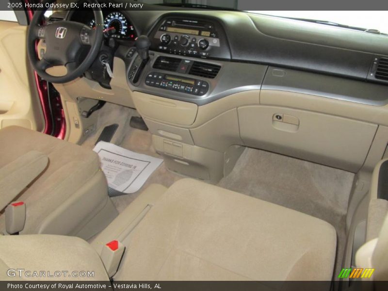 Redrock Pearl / Ivory 2005 Honda Odyssey EX