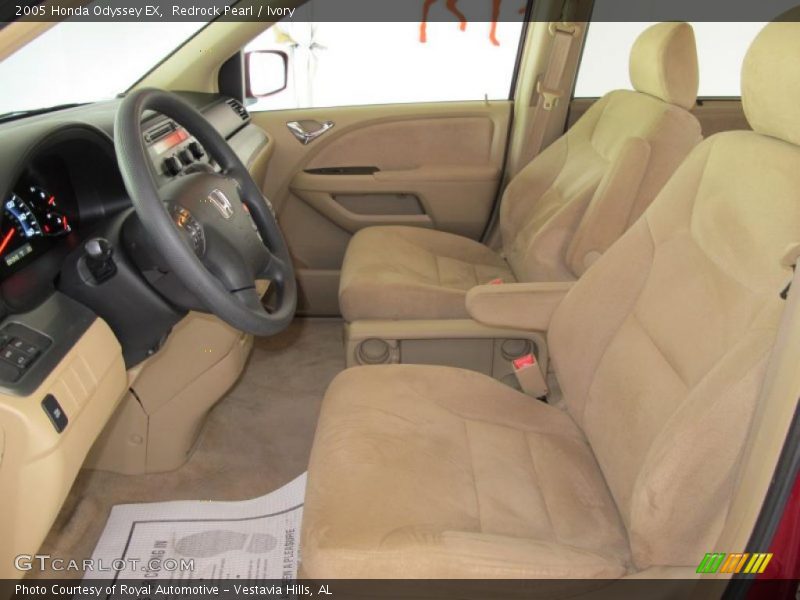 Redrock Pearl / Ivory 2005 Honda Odyssey EX