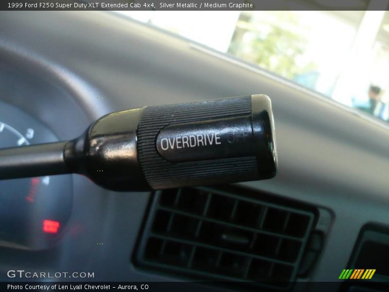Silver Metallic / Medium Graphite 1999 Ford F250 Super Duty XLT Extended Cab 4x4