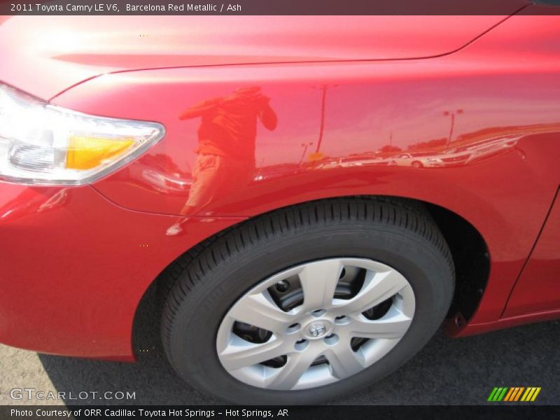 Barcelona Red Metallic / Ash 2011 Toyota Camry LE V6