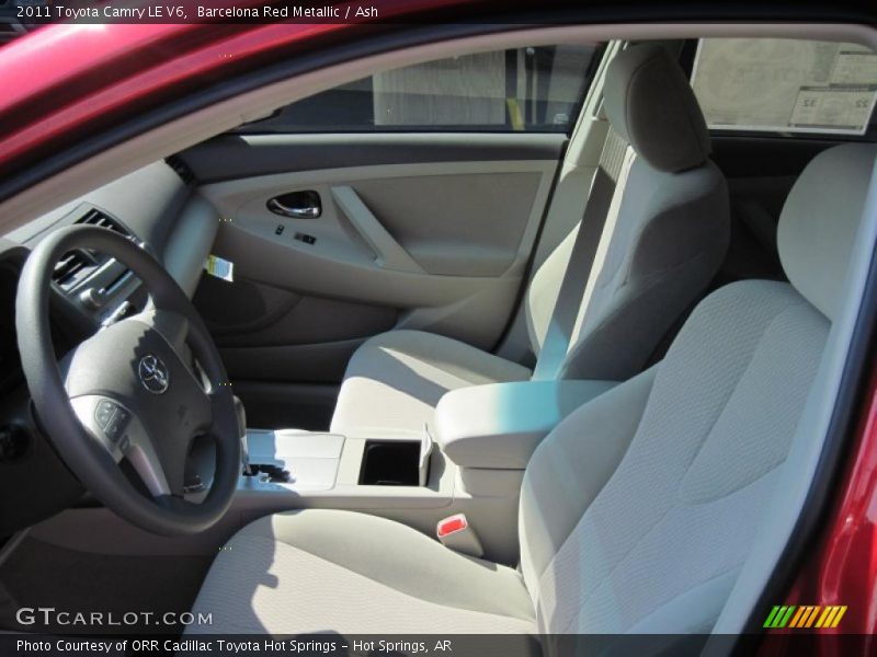 Barcelona Red Metallic / Ash 2011 Toyota Camry LE V6