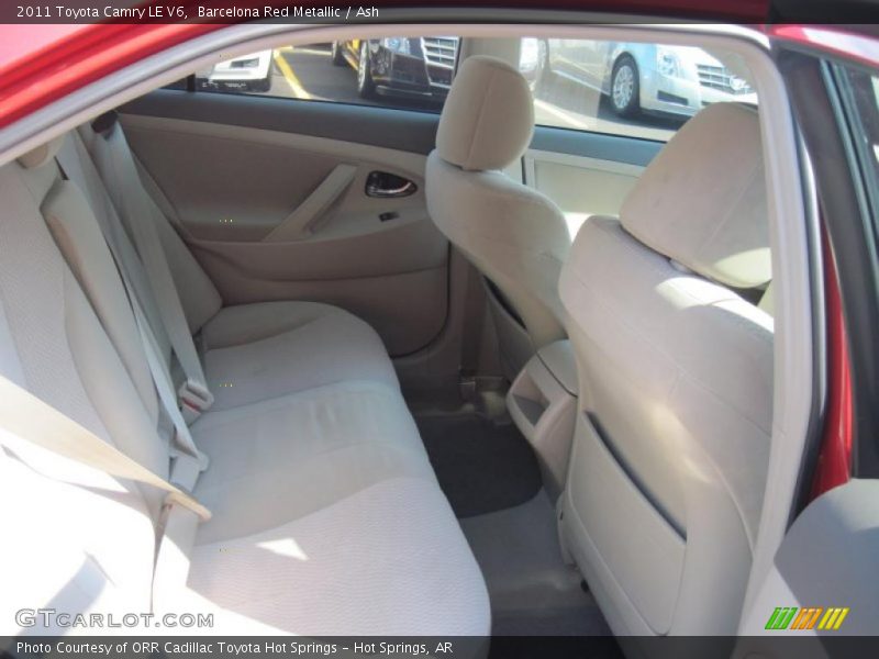 Barcelona Red Metallic / Ash 2011 Toyota Camry LE V6