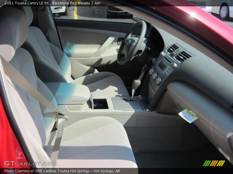 Barcelona Red Metallic / Ash 2011 Toyota Camry LE V6