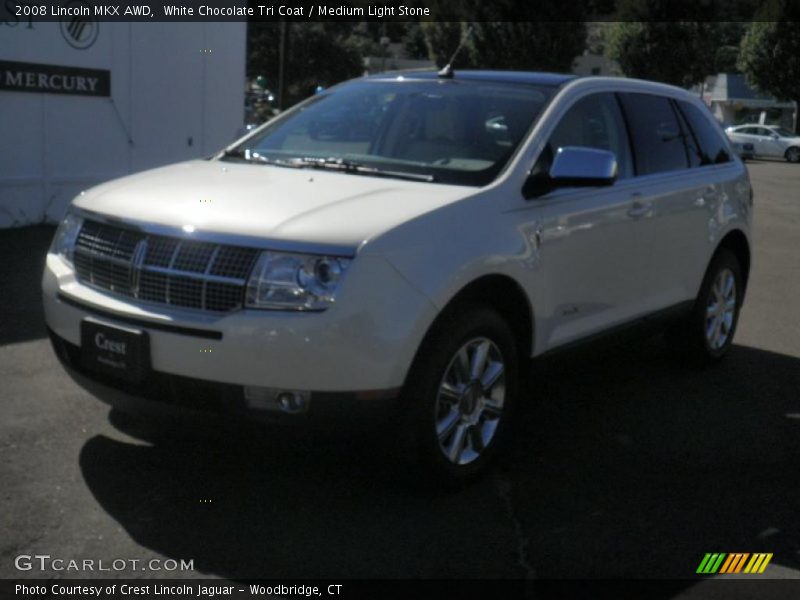 White Chocolate Tri Coat / Medium Light Stone 2008 Lincoln MKX AWD