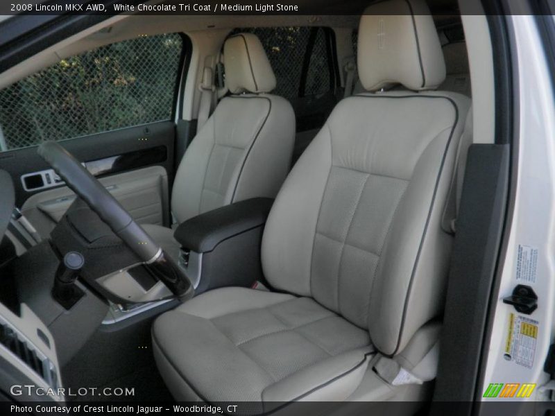 White Chocolate Tri Coat / Medium Light Stone 2008 Lincoln MKX AWD
