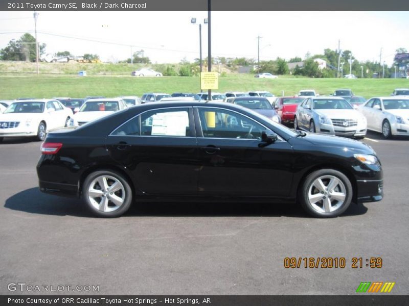 Black / Dark Charcoal 2011 Toyota Camry SE