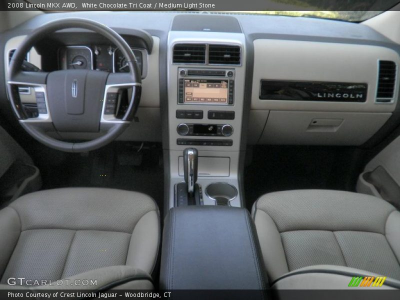 White Chocolate Tri Coat / Medium Light Stone 2008 Lincoln MKX AWD