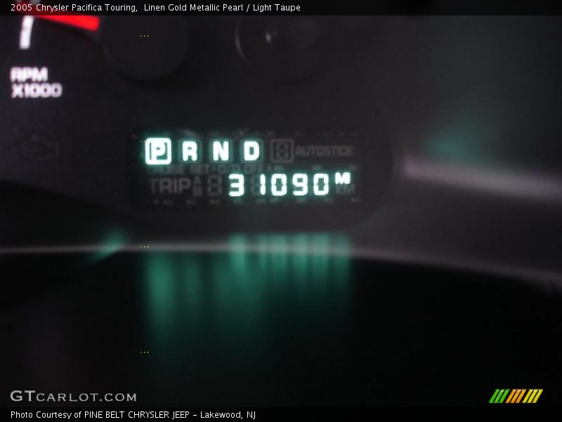 Linen Gold Metallic Pearl / Light Taupe 2005 Chrysler Pacifica Touring