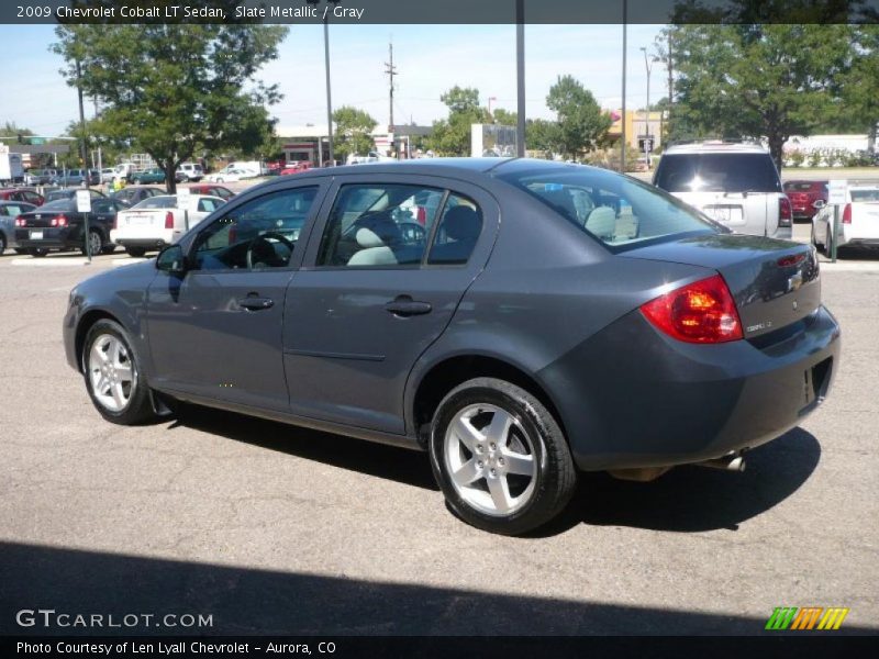 Slate Metallic / Gray 2009 Chevrolet Cobalt LT Sedan