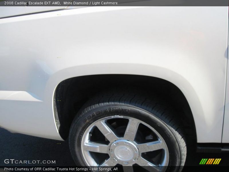 White Diamond / Light Cashmere 2008 Cadillac Escalade EXT AWD