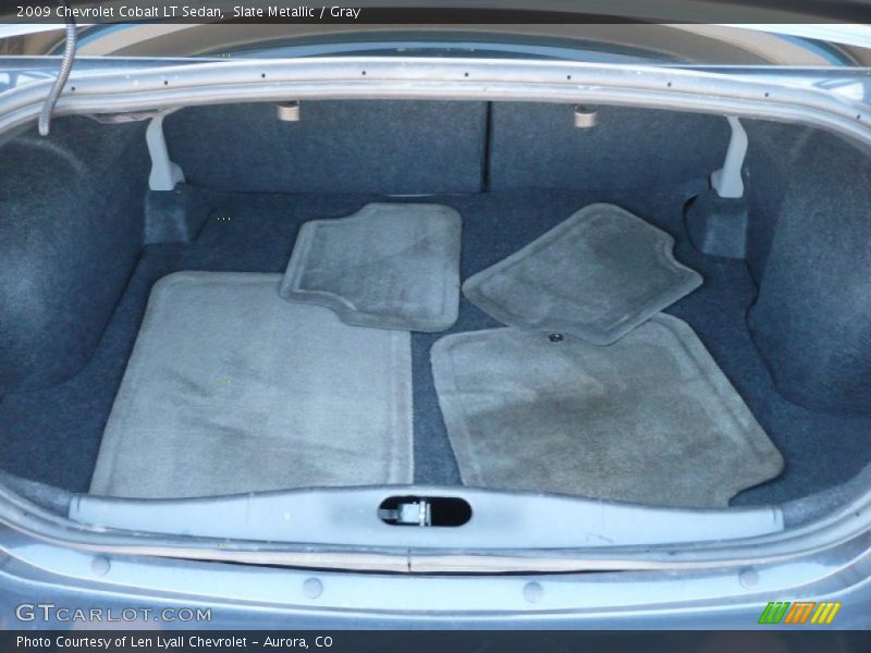 Slate Metallic / Gray 2009 Chevrolet Cobalt LT Sedan