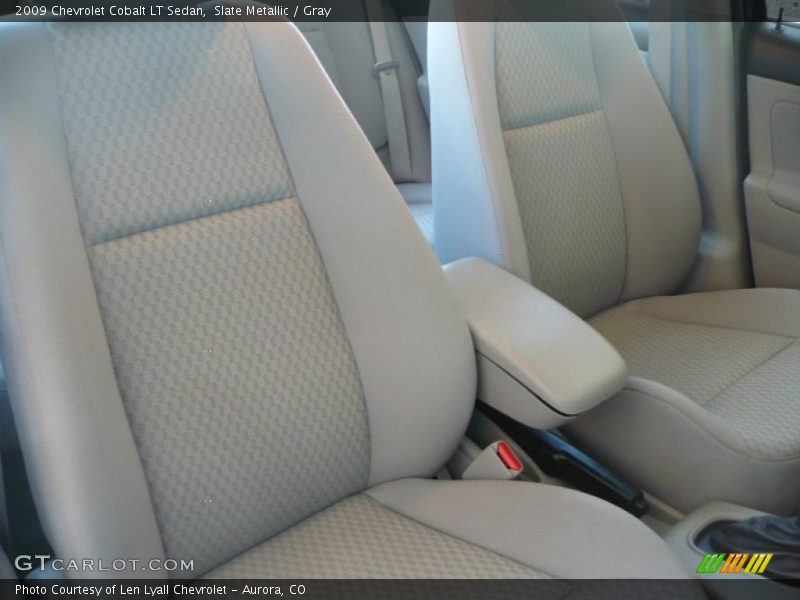 Slate Metallic / Gray 2009 Chevrolet Cobalt LT Sedan