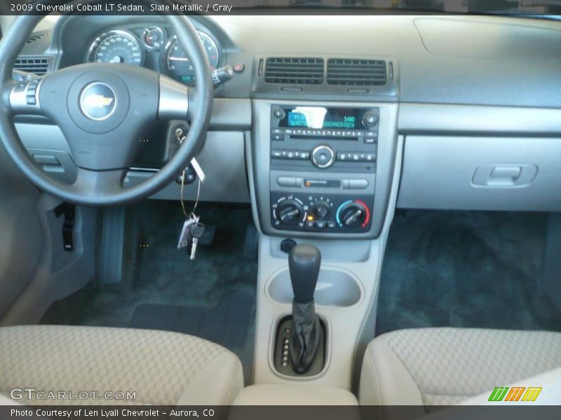 Slate Metallic / Gray 2009 Chevrolet Cobalt LT Sedan