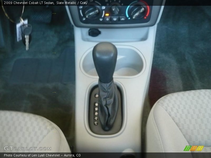 Slate Metallic / Gray 2009 Chevrolet Cobalt LT Sedan