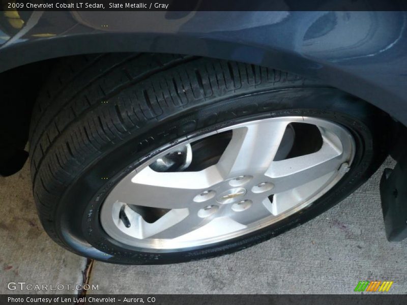 Slate Metallic / Gray 2009 Chevrolet Cobalt LT Sedan