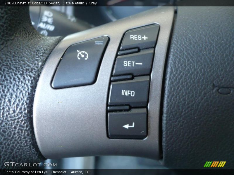 Slate Metallic / Gray 2009 Chevrolet Cobalt LT Sedan