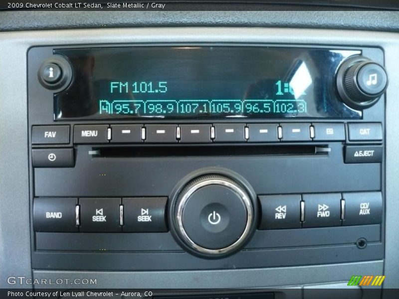 Slate Metallic / Gray 2009 Chevrolet Cobalt LT Sedan