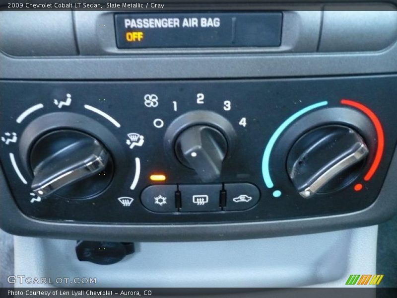 Slate Metallic / Gray 2009 Chevrolet Cobalt LT Sedan