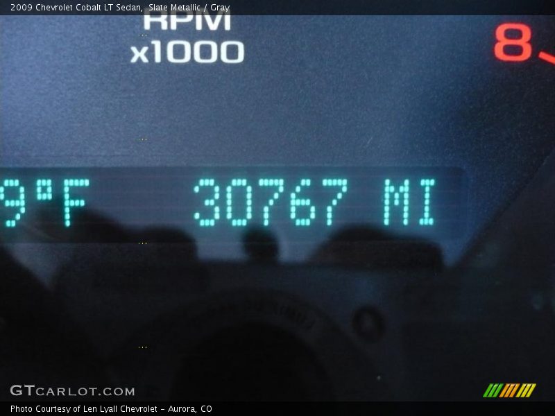 Slate Metallic / Gray 2009 Chevrolet Cobalt LT Sedan