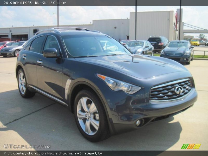 Blue Slate / Graphite 2010 Infiniti FX 35
