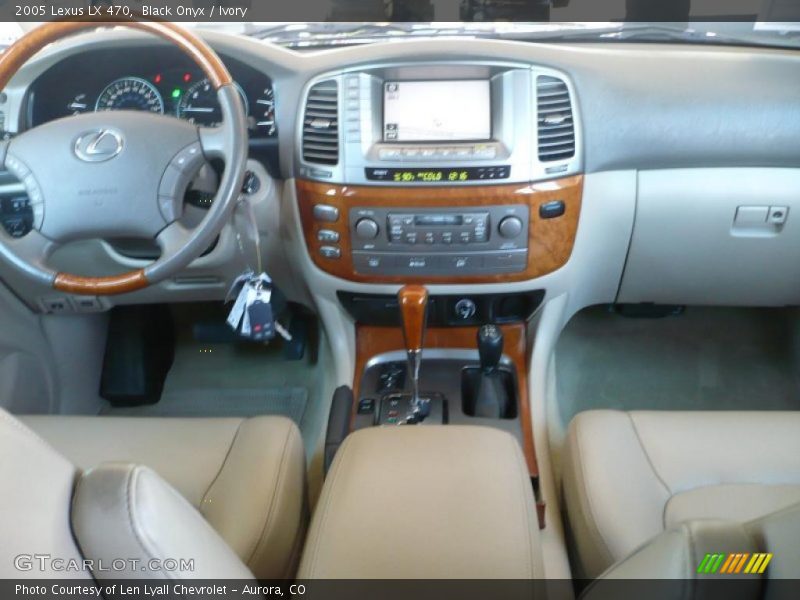 Black Onyx / Ivory 2005 Lexus LX 470
