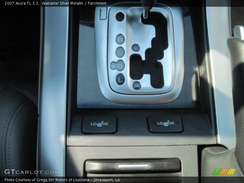 Alabaster Silver Metallic / Parchment 2007 Acura TL 3.2