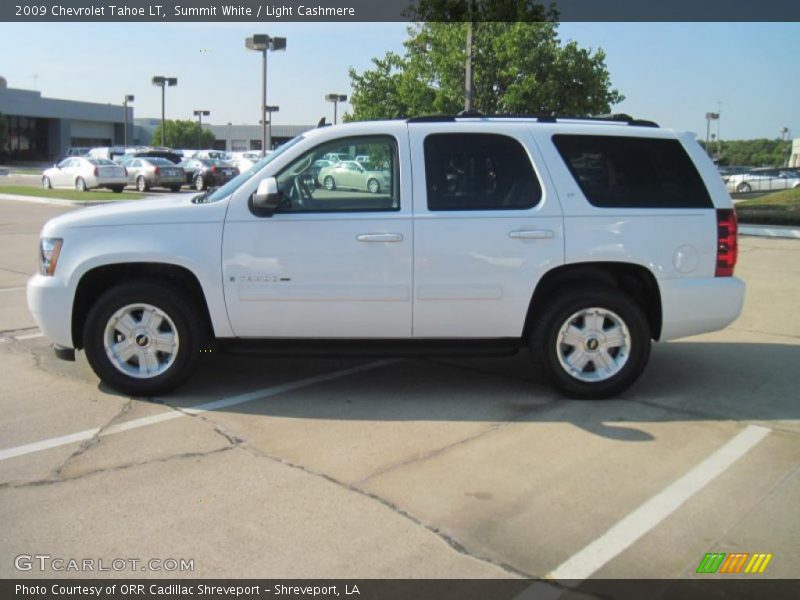 Summit White / Light Cashmere 2009 Chevrolet Tahoe LT