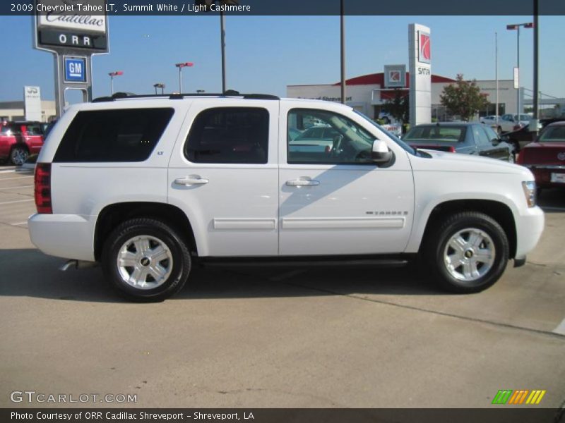 Summit White / Light Cashmere 2009 Chevrolet Tahoe LT