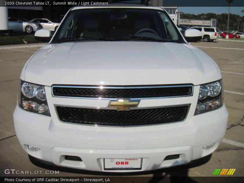 Summit White / Light Cashmere 2009 Chevrolet Tahoe LT