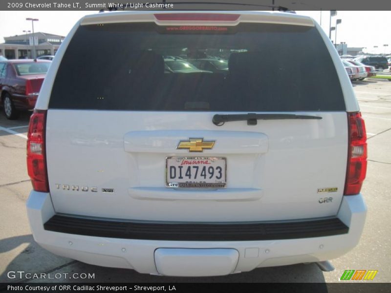 Summit White / Light Cashmere 2009 Chevrolet Tahoe LT