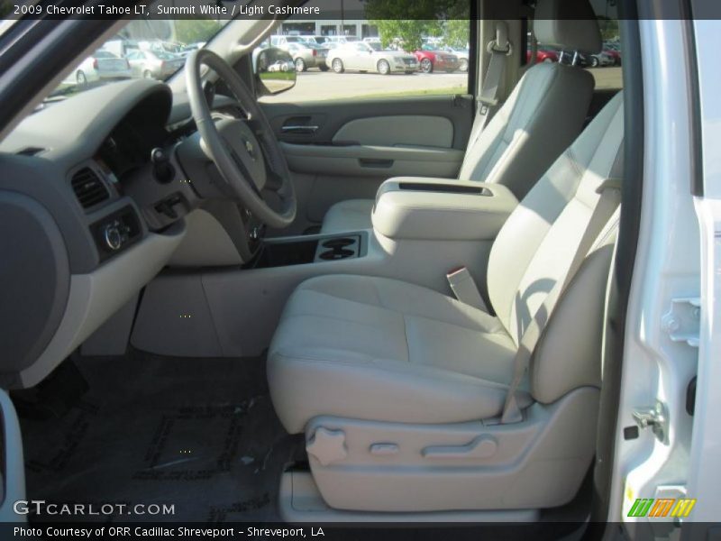 Summit White / Light Cashmere 2009 Chevrolet Tahoe LT