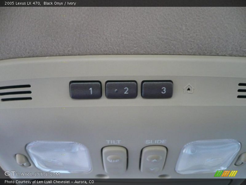 Black Onyx / Ivory 2005 Lexus LX 470