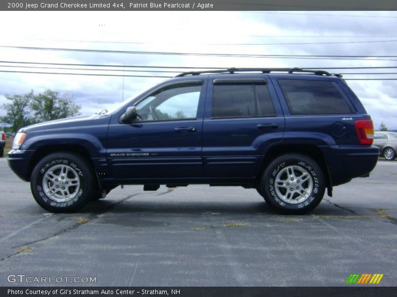 Patriot Blue Pearlcoat / Agate 2000 Jeep Grand Cherokee Limited 4x4