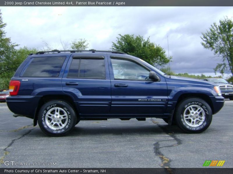 Patriot Blue Pearlcoat / Agate 2000 Jeep Grand Cherokee Limited 4x4