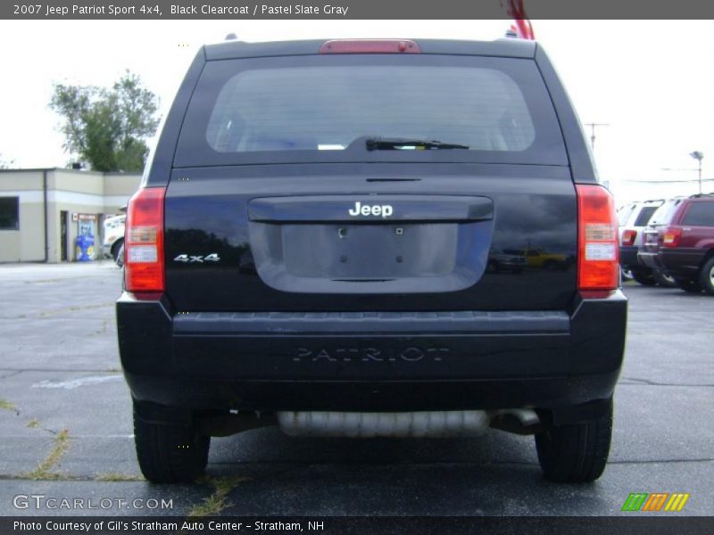 Black Clearcoat / Pastel Slate Gray 2007 Jeep Patriot Sport 4x4