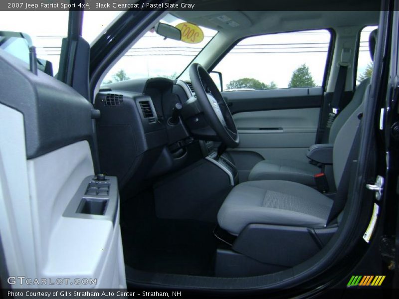 Black Clearcoat / Pastel Slate Gray 2007 Jeep Patriot Sport 4x4