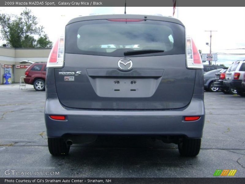 Galaxy Gray Mica / Black 2009 Mazda MAZDA5 Sport