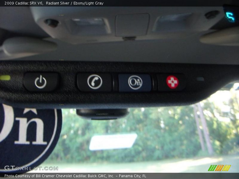 Radiant Silver / Ebony/Light Gray 2009 Cadillac SRX V6