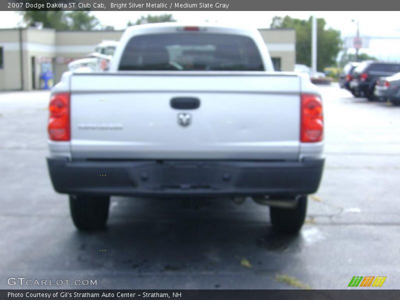 Bright Silver Metallic / Medium Slate Gray 2007 Dodge Dakota ST Club Cab