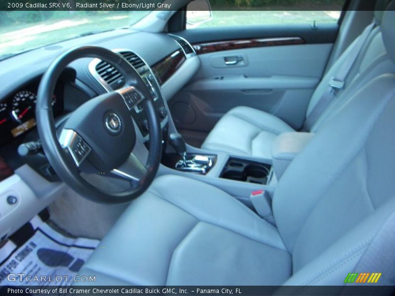 Radiant Silver / Ebony/Light Gray 2009 Cadillac SRX V6
