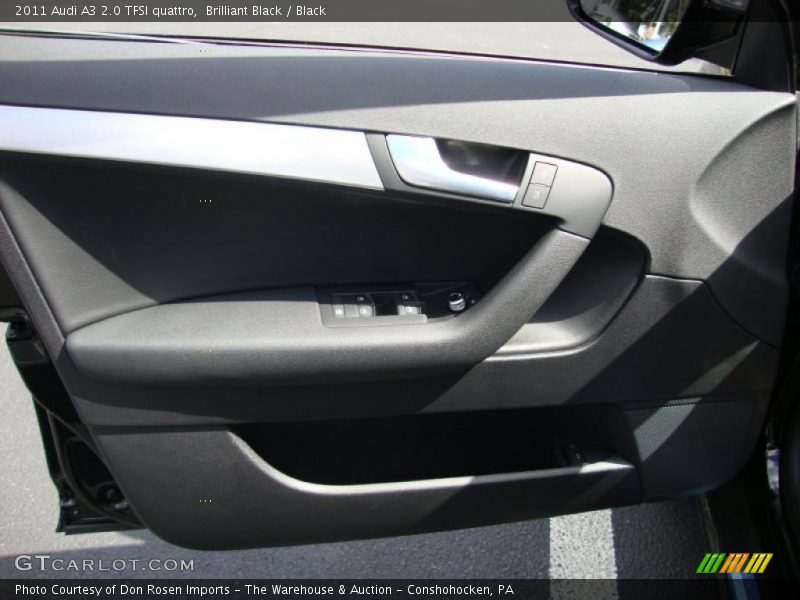 Brilliant Black / Black 2011 Audi A3 2.0 TFSI quattro