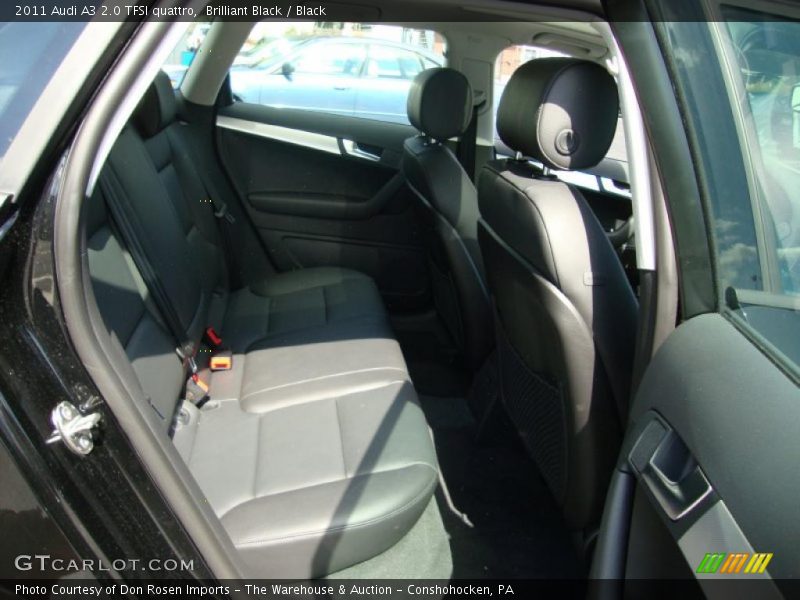 Brilliant Black / Black 2011 Audi A3 2.0 TFSI quattro