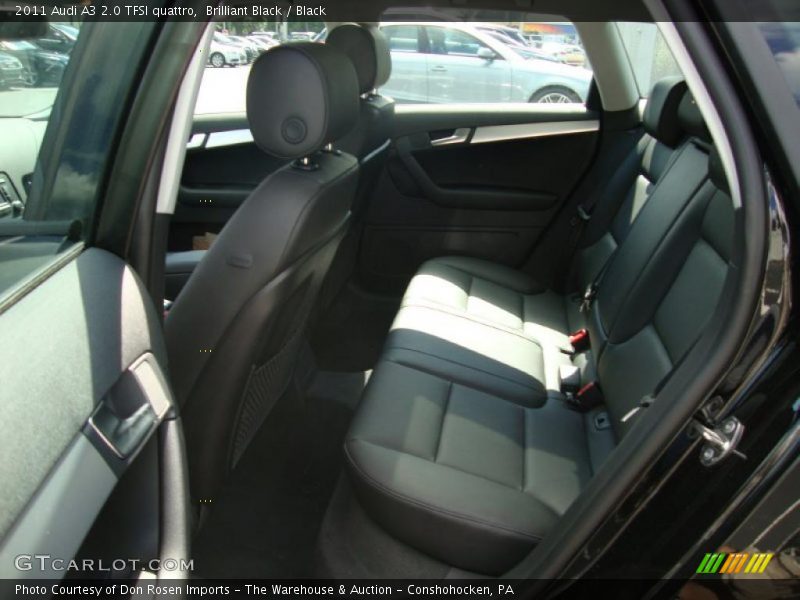 Brilliant Black / Black 2011 Audi A3 2.0 TFSI quattro