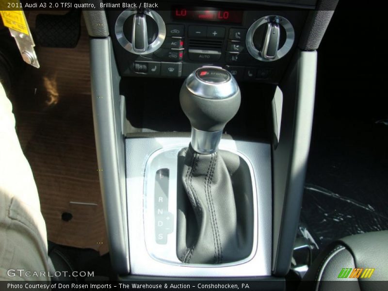 Brilliant Black / Black 2011 Audi A3 2.0 TFSI quattro