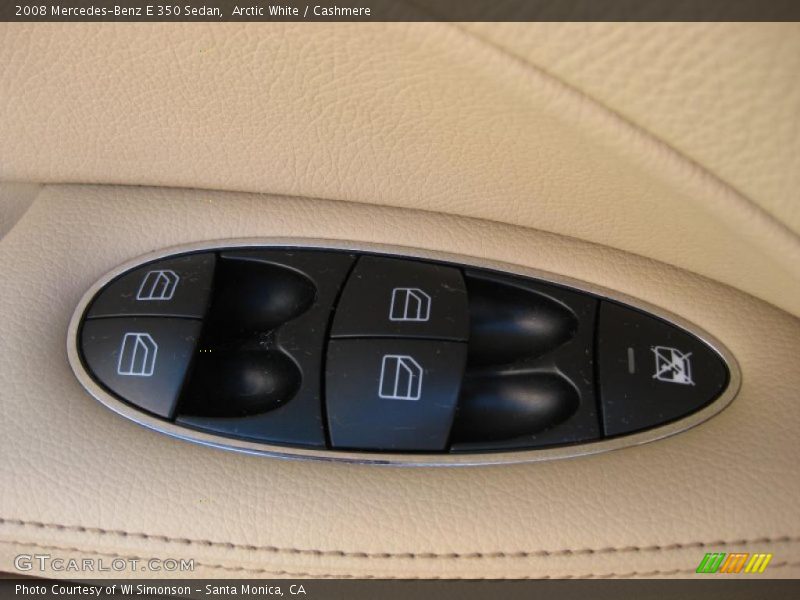 Arctic White / Cashmere 2008 Mercedes-Benz E 350 Sedan