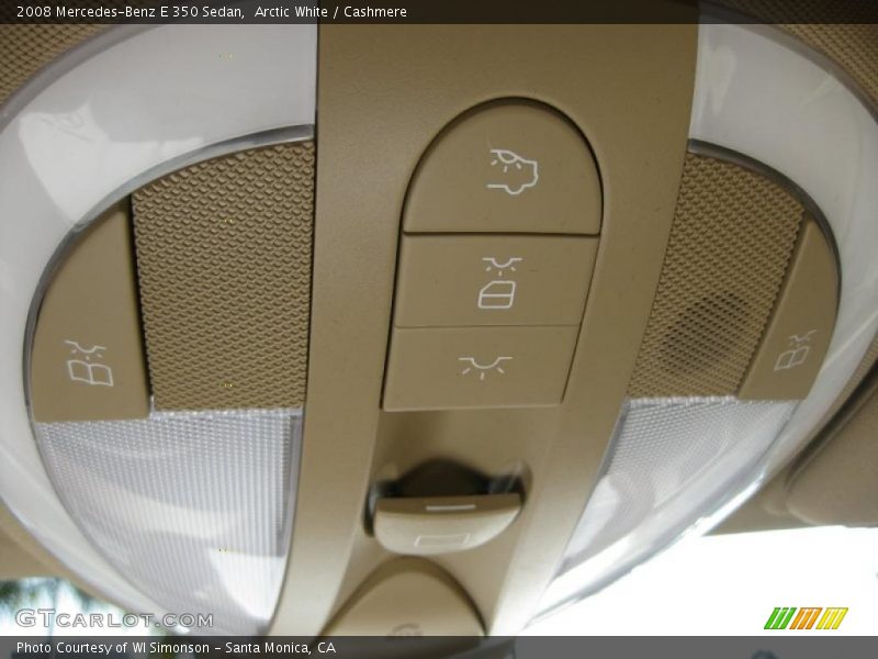 Arctic White / Cashmere 2008 Mercedes-Benz E 350 Sedan