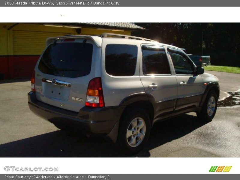 Satin Silver Metallic / Dark Flint Gray 2003 Mazda Tribute LX-V6