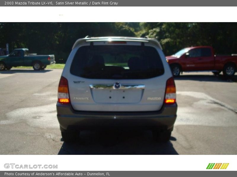 Satin Silver Metallic / Dark Flint Gray 2003 Mazda Tribute LX-V6