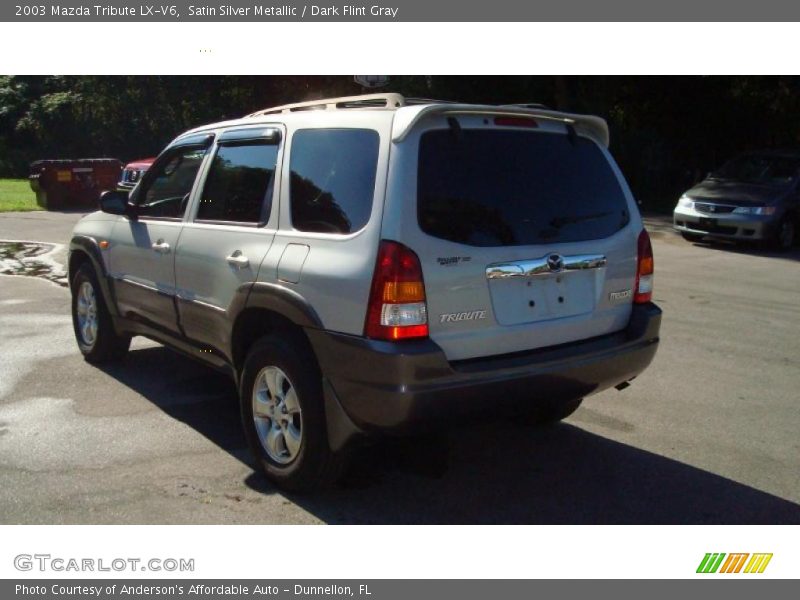 Satin Silver Metallic / Dark Flint Gray 2003 Mazda Tribute LX-V6